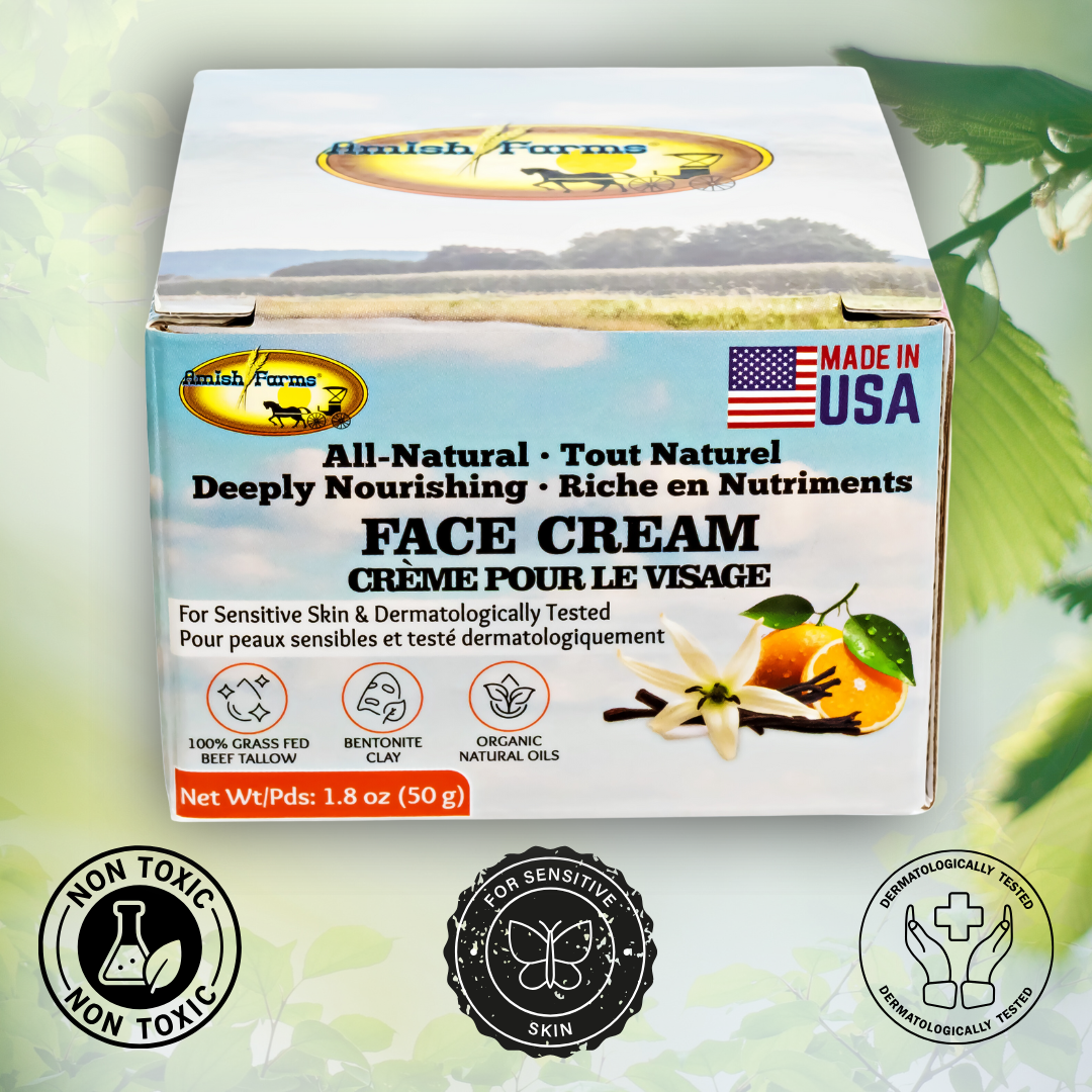Amish Farms Soap - Amish Farms All Natural Tallow Face Cream