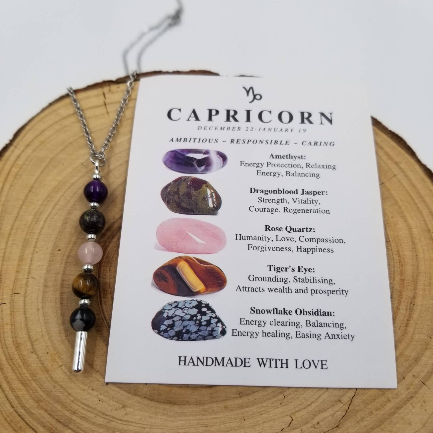 CHAKRA JEWELRY - Handmade Natural Stone Chakra Constellation Necklace