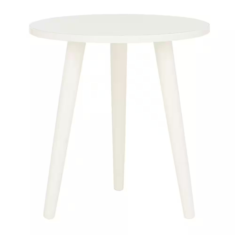 Orion Rustic White Side Table