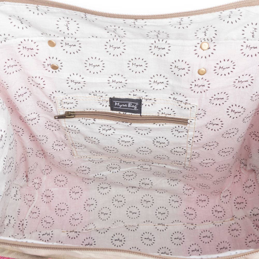 Myra Bag - Queen Creek Weekender Bag in Pink