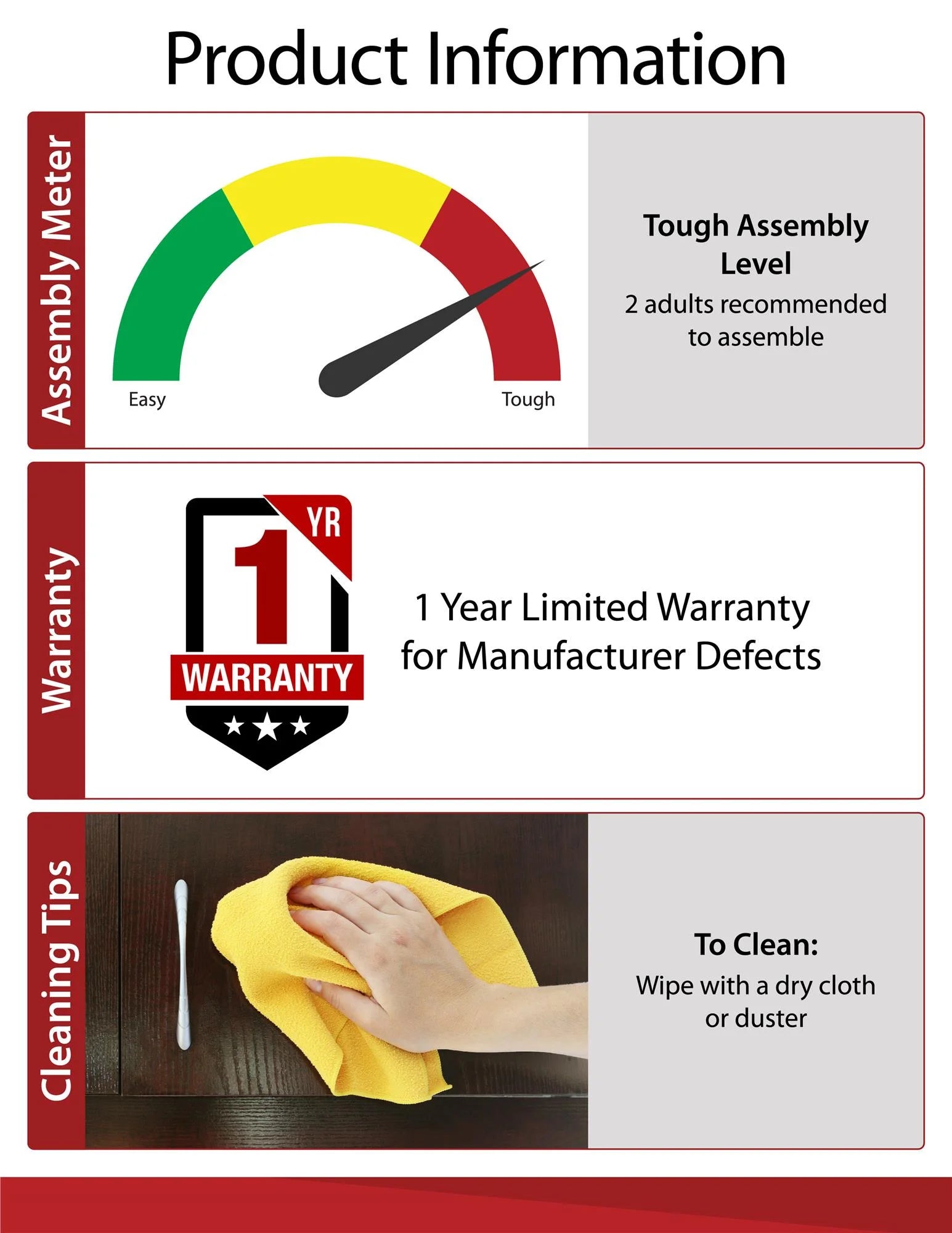 Farmington 6 Drawer Dresser, Rustic