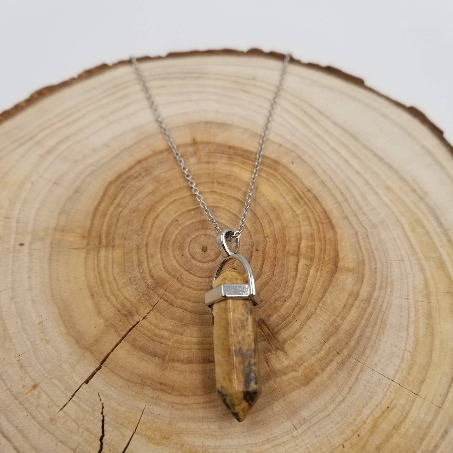 CHAKRA JEWELRY - Natural Healing Stone Pendant Necklace