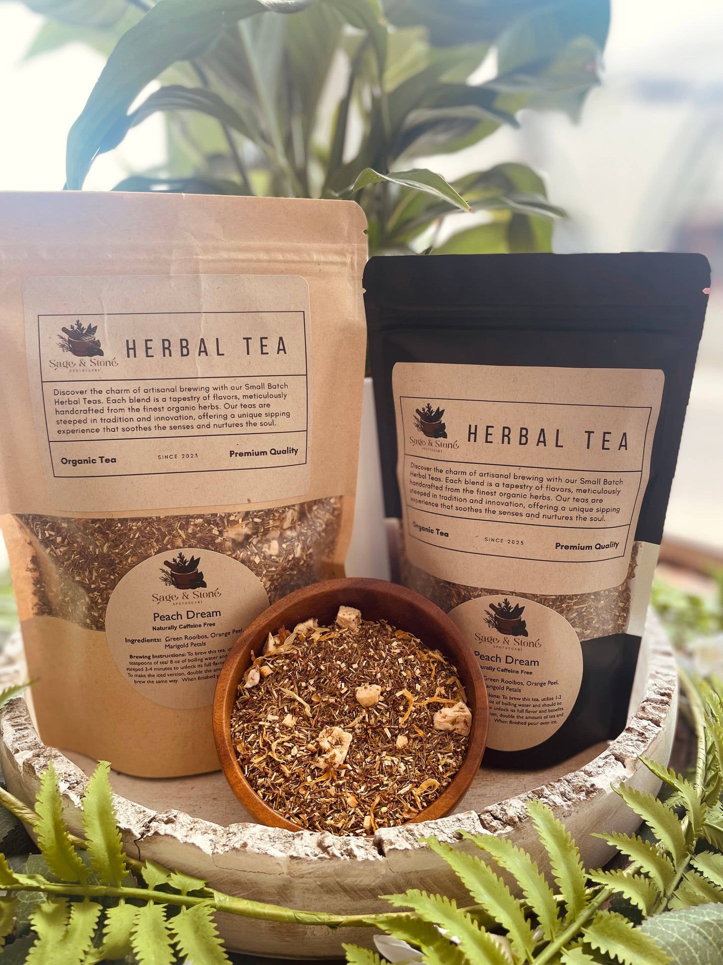 Sage & Stone Apothecary - Peach Dream Herbal Tea