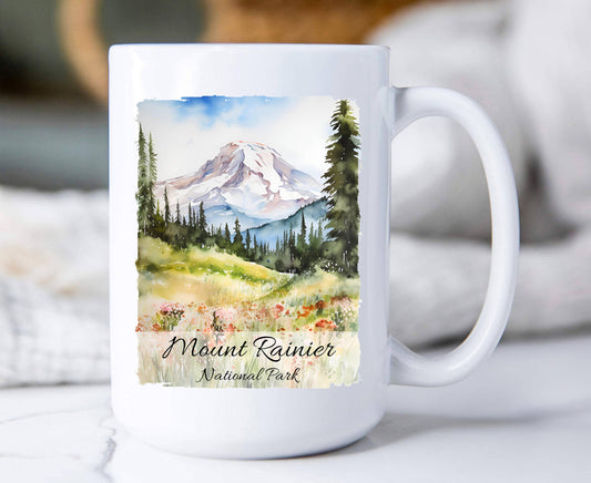 Avery Lane Gifts - Mount Rainier National Park Washington  Coffee Mug