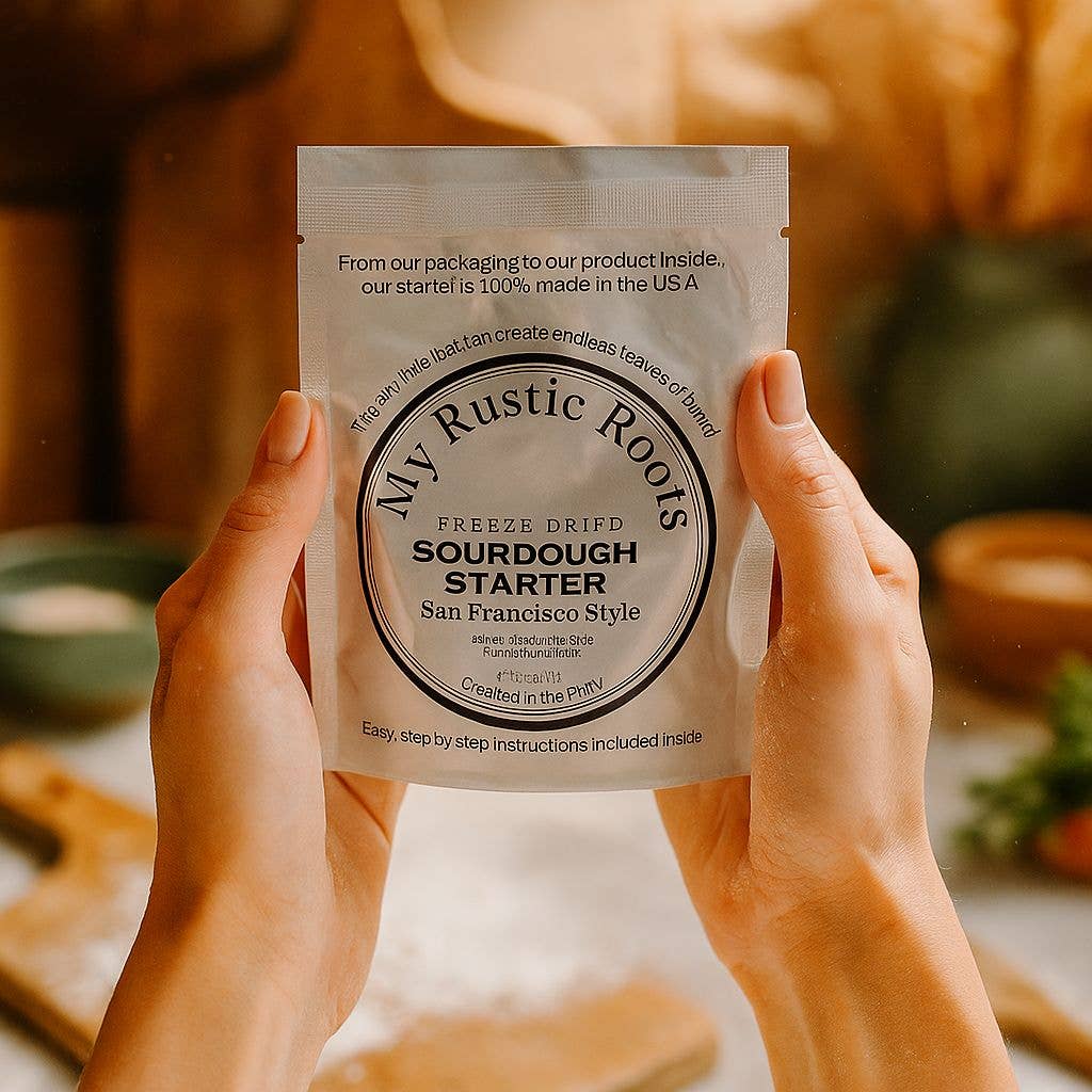 My Rustic Roots - Sourdough Starter | Freeze Dried | San Francisco Style 12gm