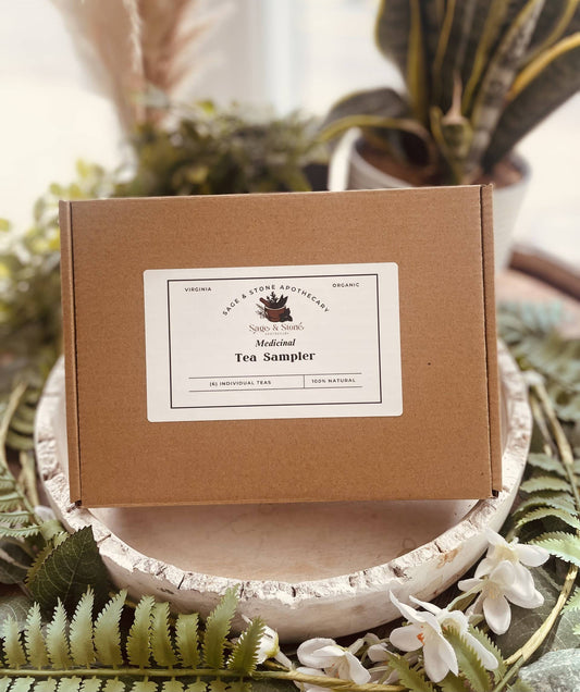 Sage & Stone Apothecary - Health & Wellness Tea Sampler