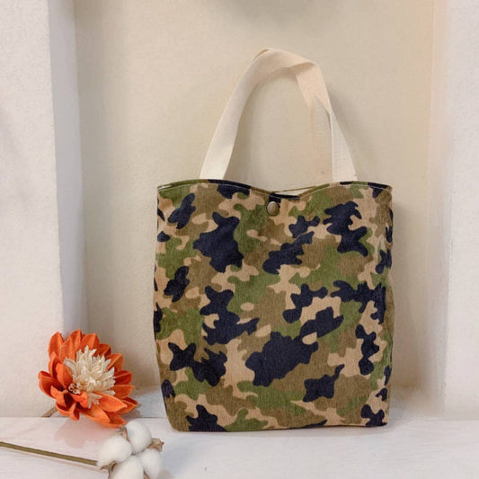 Funkyrel® Atzbranding Limited - Cosbai - Floral Corduroy Handbag