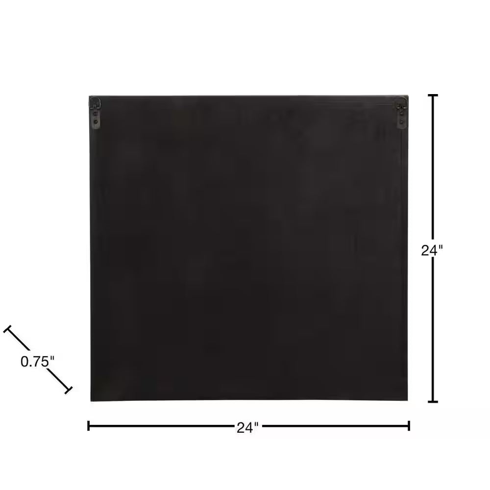 Ballez Wood Brown Plaque Wall Art