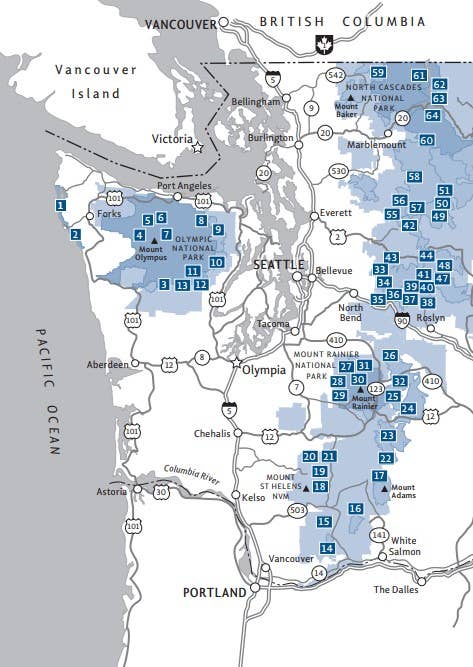 Mountaineers Books - Backpacking Washington, 2nd Edition