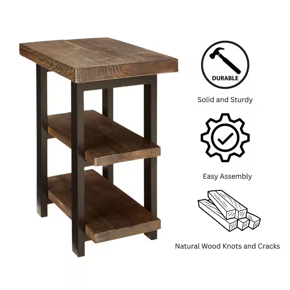 Pomona Rustic Natural End Table