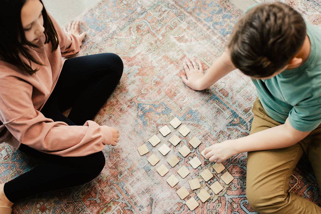 Birch House Games & Gifts - State Memory Matching Game - Wood Memory Game, Brainteaser