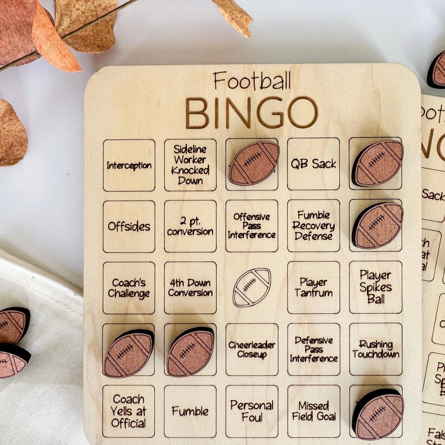 Birch House Games & Gifts - Football Bingo Game - Football Game, Sport Game