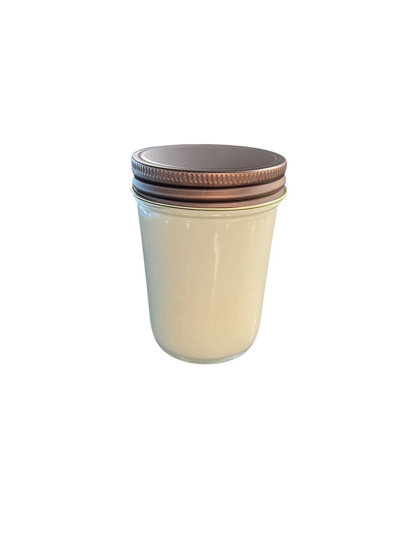 Heavenly Scents - 8oz Mason Jar Soy Candles - Rustic  Lid  - 6 Pack No Label