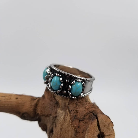 CHAKRA JEWELRY - Vintage Turquoise Ring