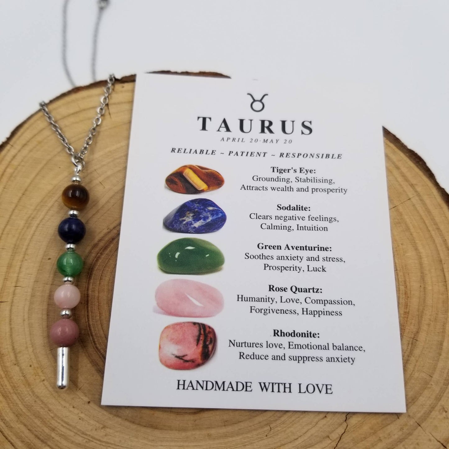 CHAKRA JEWELRY - Handmade Natural Stone Chakra Constellation Necklace