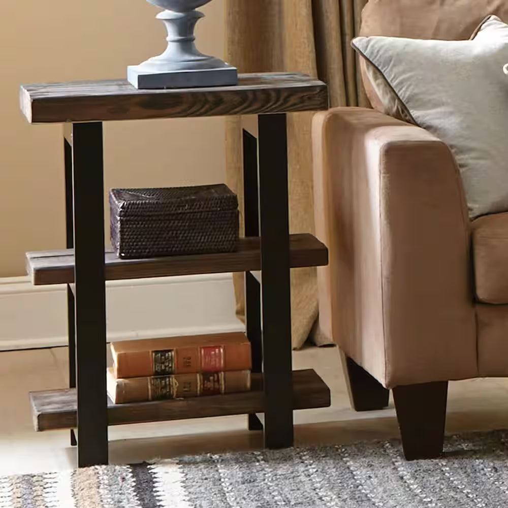 Pomona Rustic Natural End Table