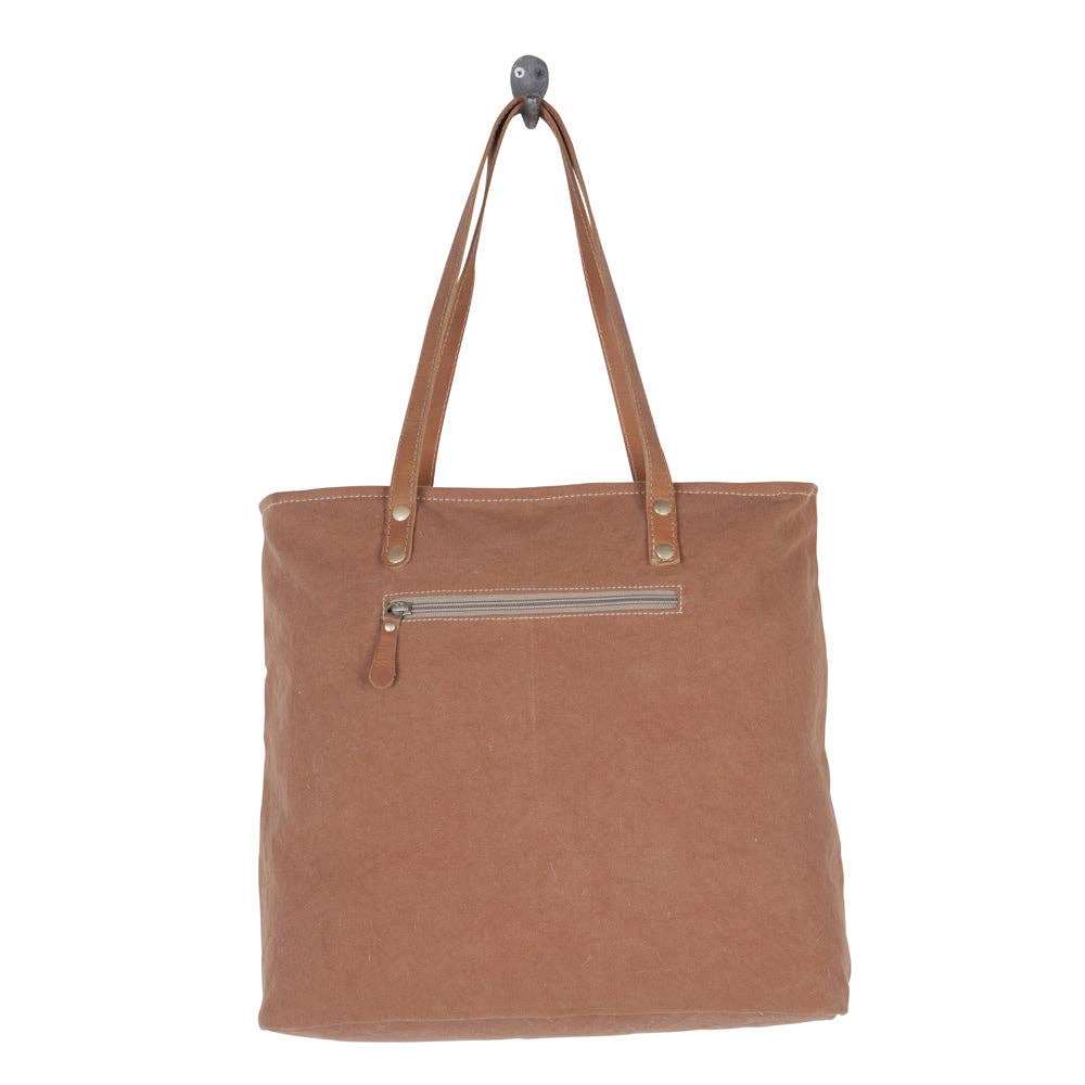 Myra Bag - OAKLEY SPECKS CANVAS & HAIRON BAGS