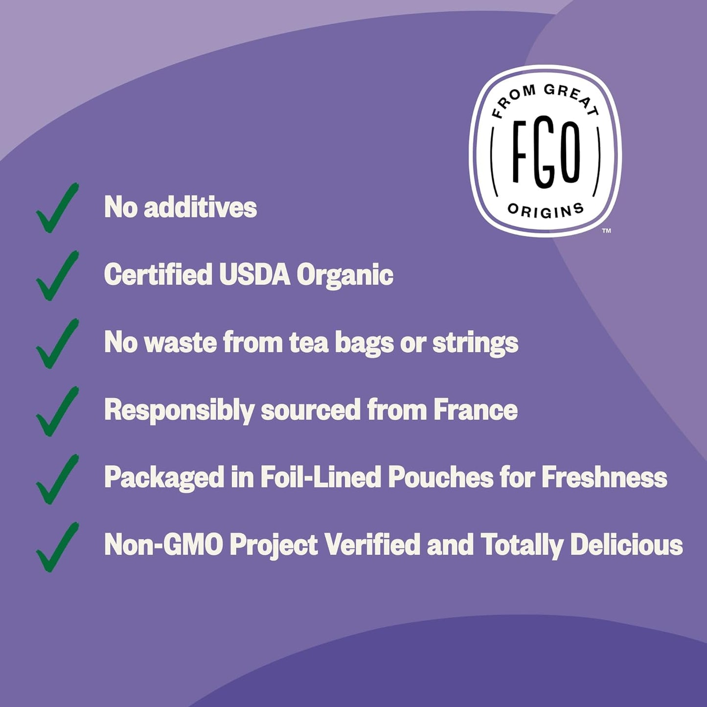 Organic Dried Lavender Flowers, Extra Grade Dried Buds, Imported from France for Culinary or Sachet Bags, 4Oz, Packaging May Vary (Pack of 1)