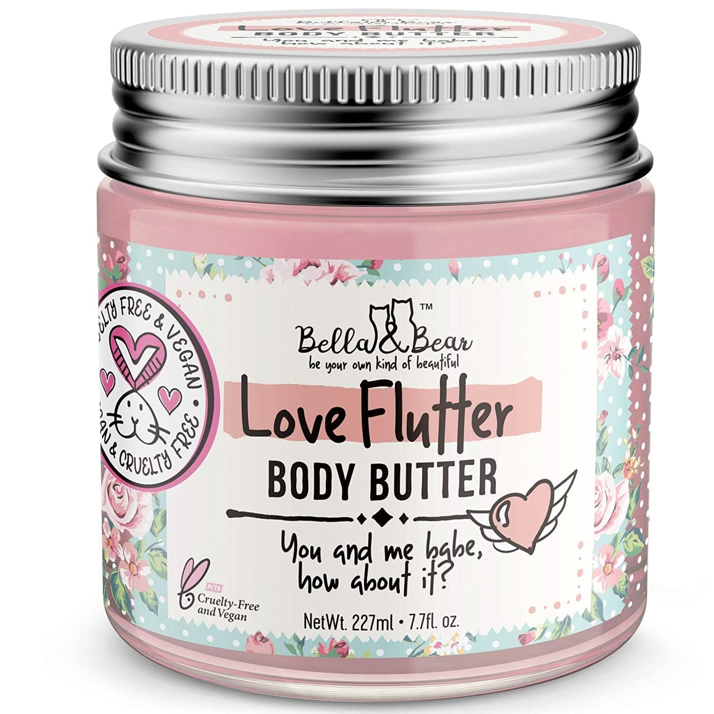 Bella & Bear - Love Flutter Whipped Body Butter | Body Lotion | Women, Teen