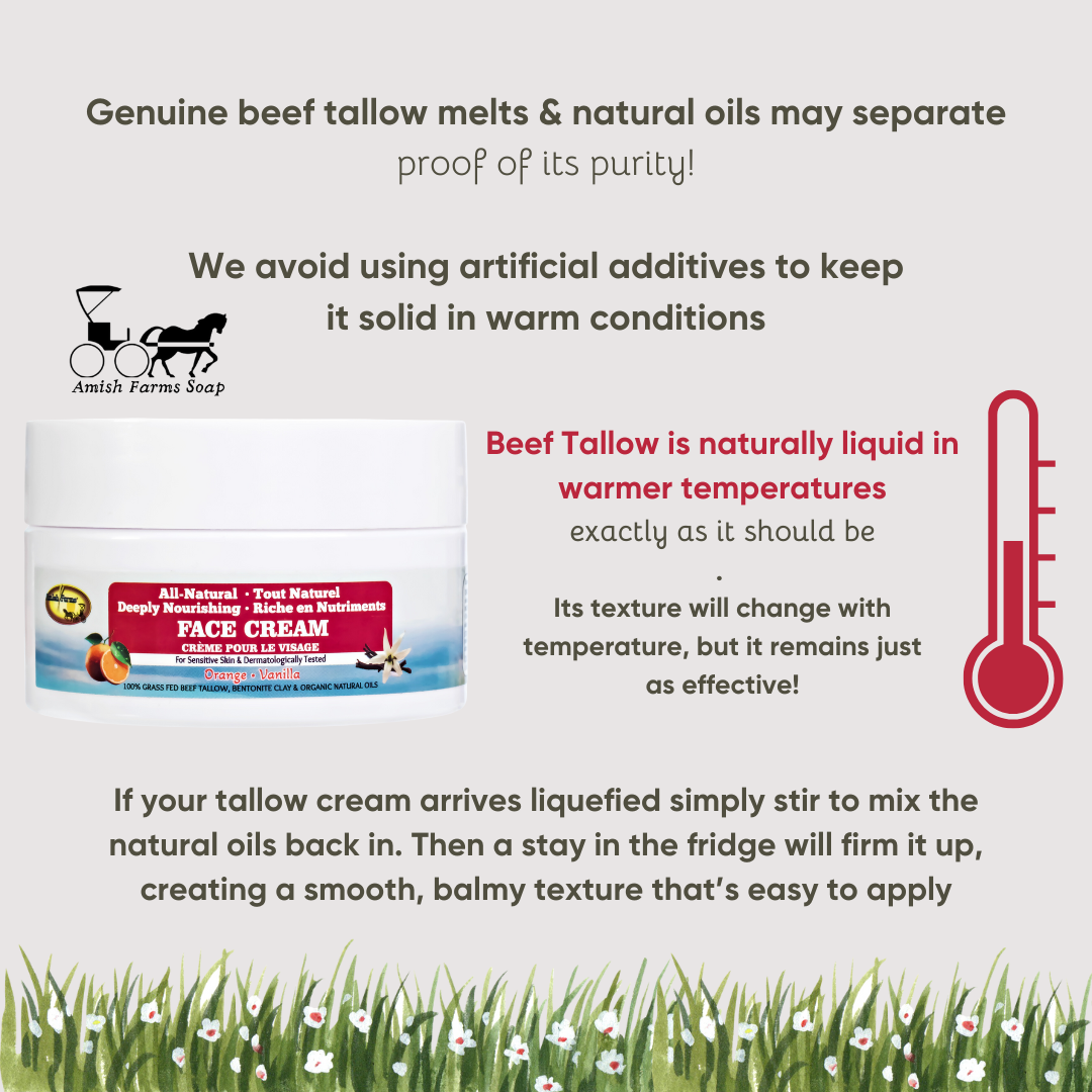 Amish Farms Soap - Amish Farms All Natural Tallow Face Cream