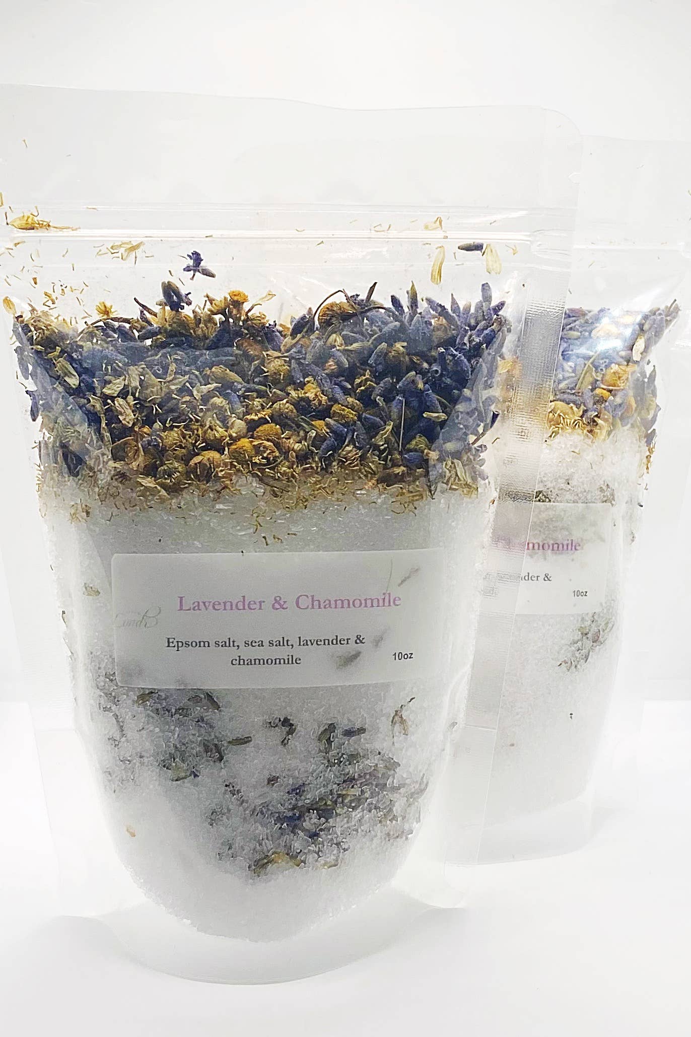LVNDR Pure Essentials - Luxury Herbal Bath Salts - Smaller Pouch
