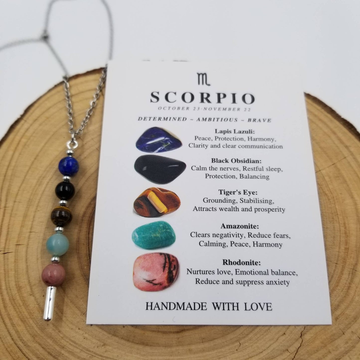 CHAKRA JEWELRY - Handmade Natural Stone Chakra Constellation Necklace