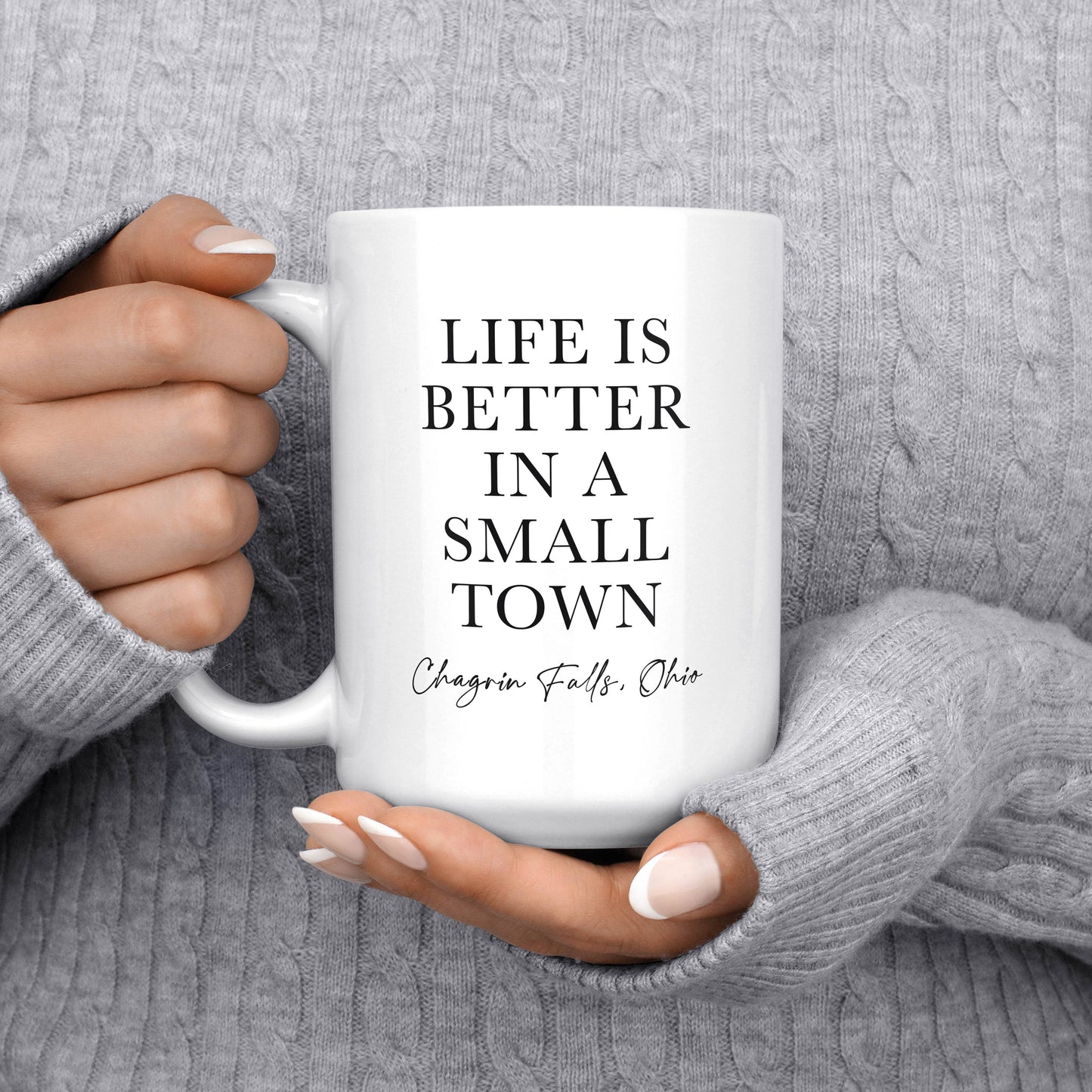 Melody Press Co. - Life Is Better in a Small Town Custom Town Coffee Mug