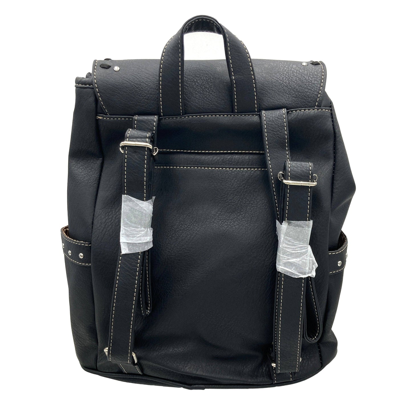 Lunar Deer - Women's Embroidered Horse Western Leather Backpack