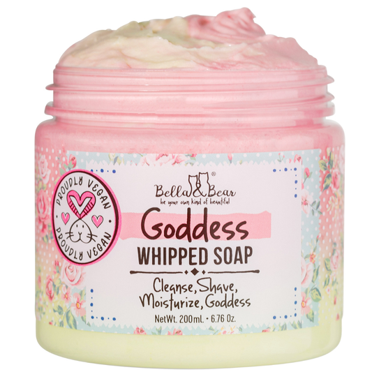 Bella & Bear - 6.7oz Goddess 3in1 Bath Soap | Shave Cream | Moisturizer