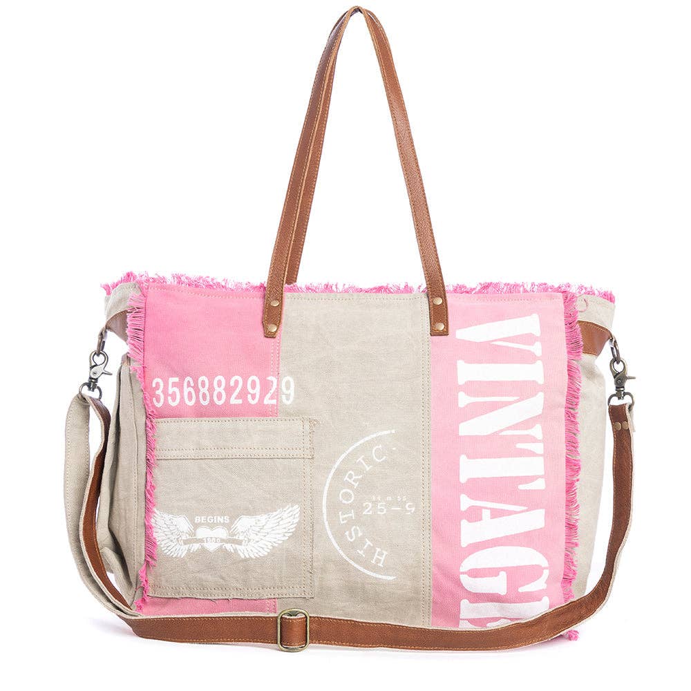 Myra Bag - Queen Creek Weekender Bag in Pink