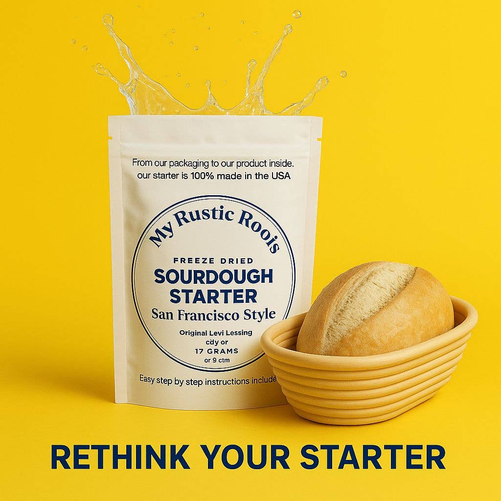 My Rustic Roots - Sourdough Starter | Freeze Dried | San Francisco Style 12gm