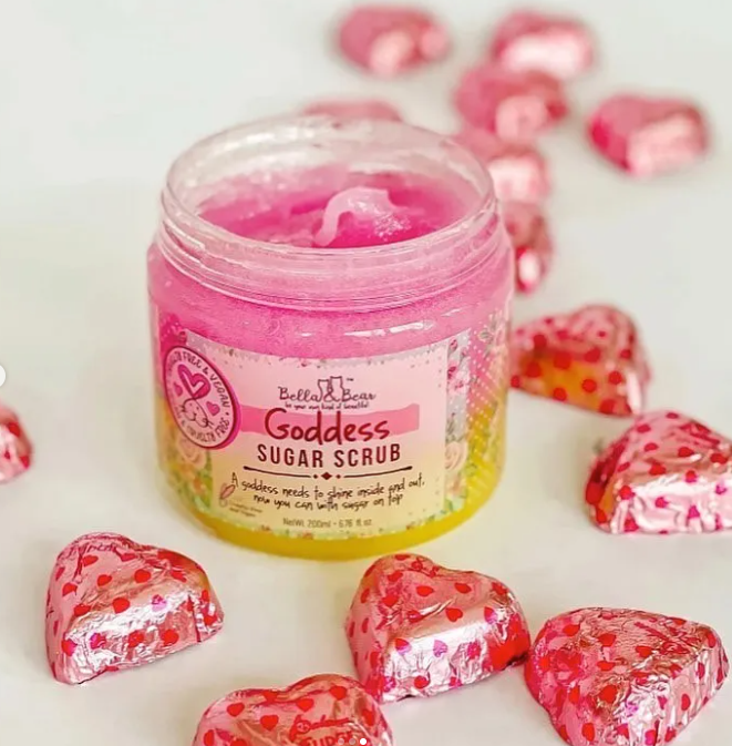Bella & Bear - Goddess Sugar Scrub | Body Scrub | Body Wash | Exfoliator