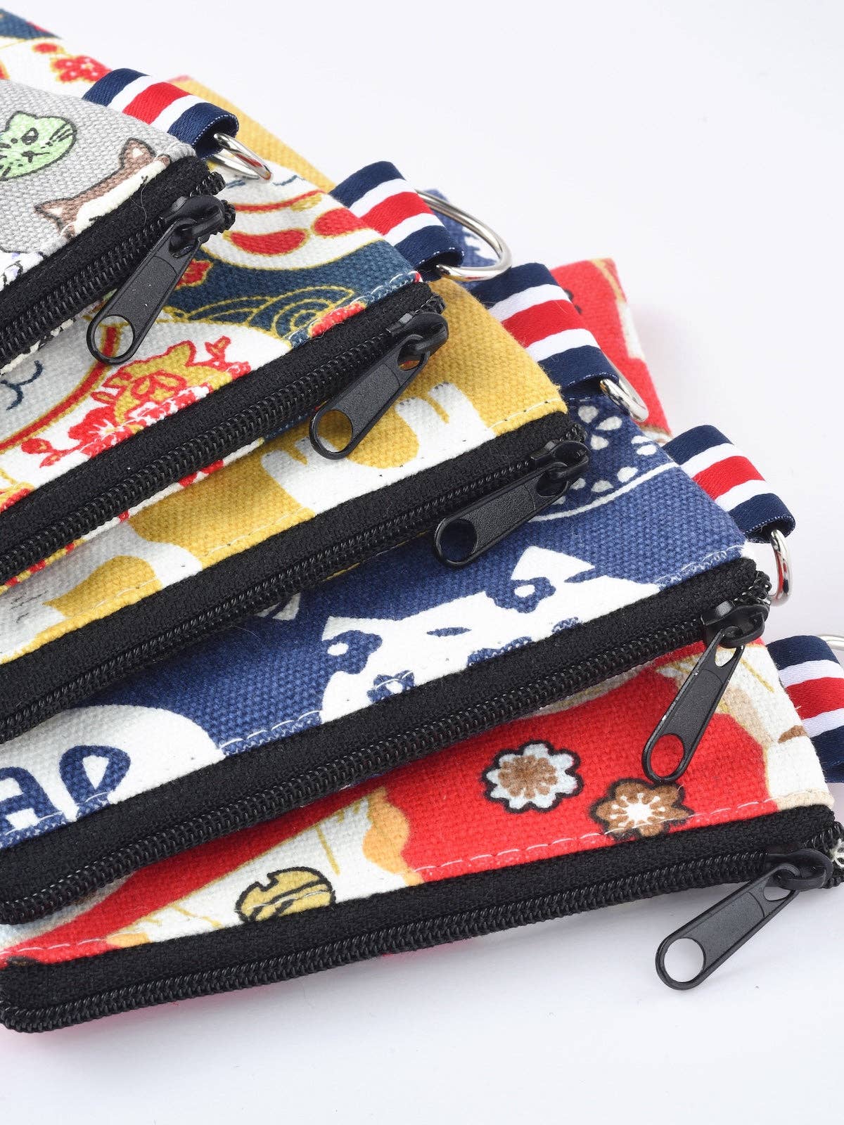 Funkyrel® Atzbranding Limited - Cosbai - Canvas Cat Pattern Coin Purse
