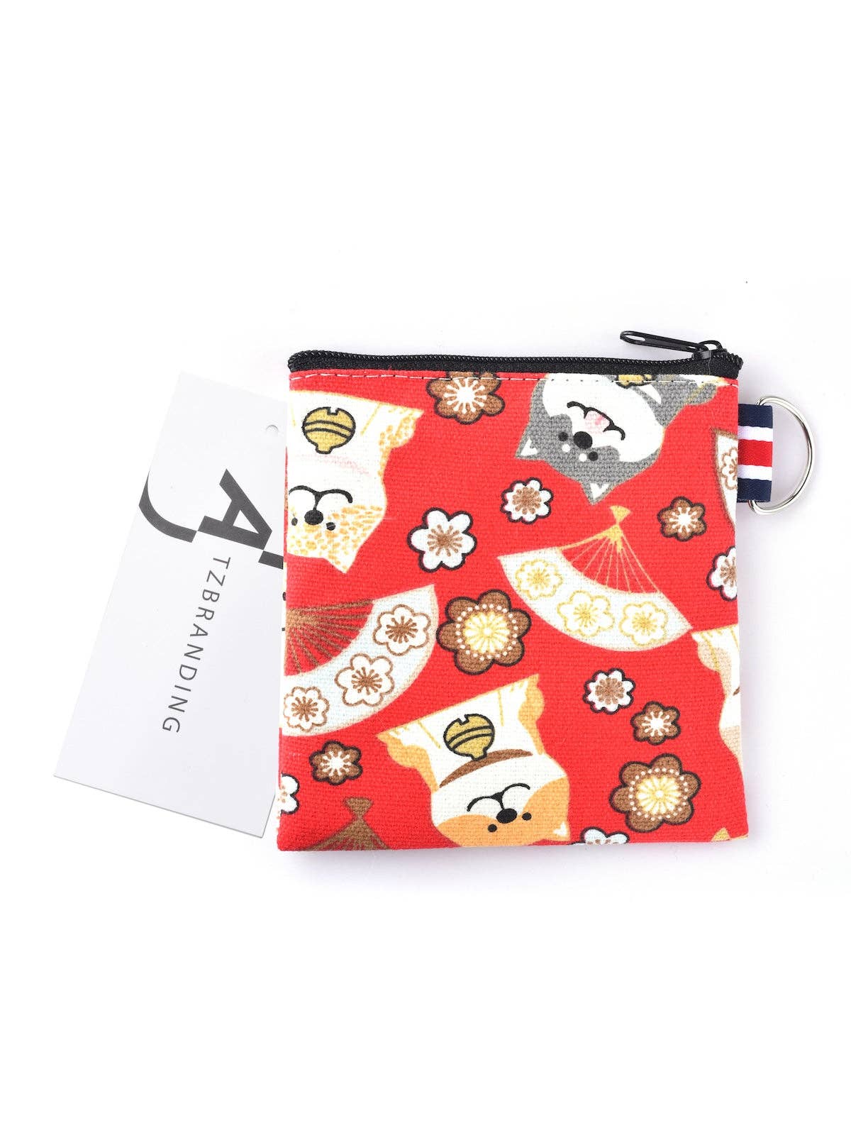 Funkyrel® Atzbranding Limited - Cosbai - Canvas Cat Pattern Coin Purse