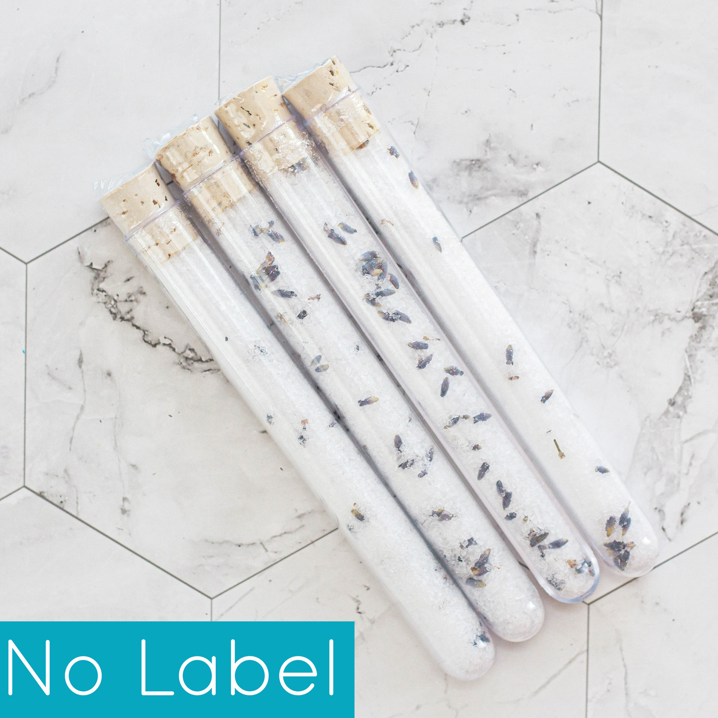 Charmed Handmade - No Label Bath Salt Test Tube Favors