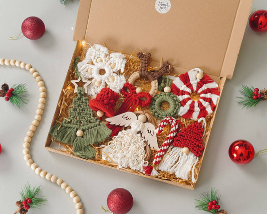 BeanDaikon - Boho Christmas Ornament Set X40