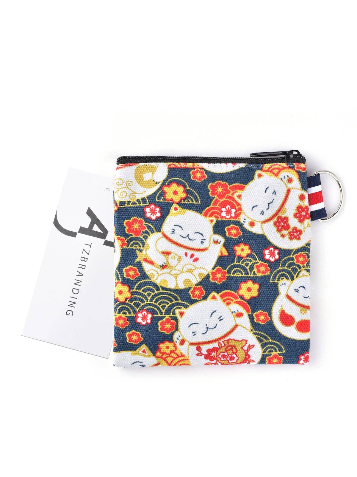 Funkyrel® Atzbranding Limited - Cosbai - Canvas Cat Pattern Coin Purse