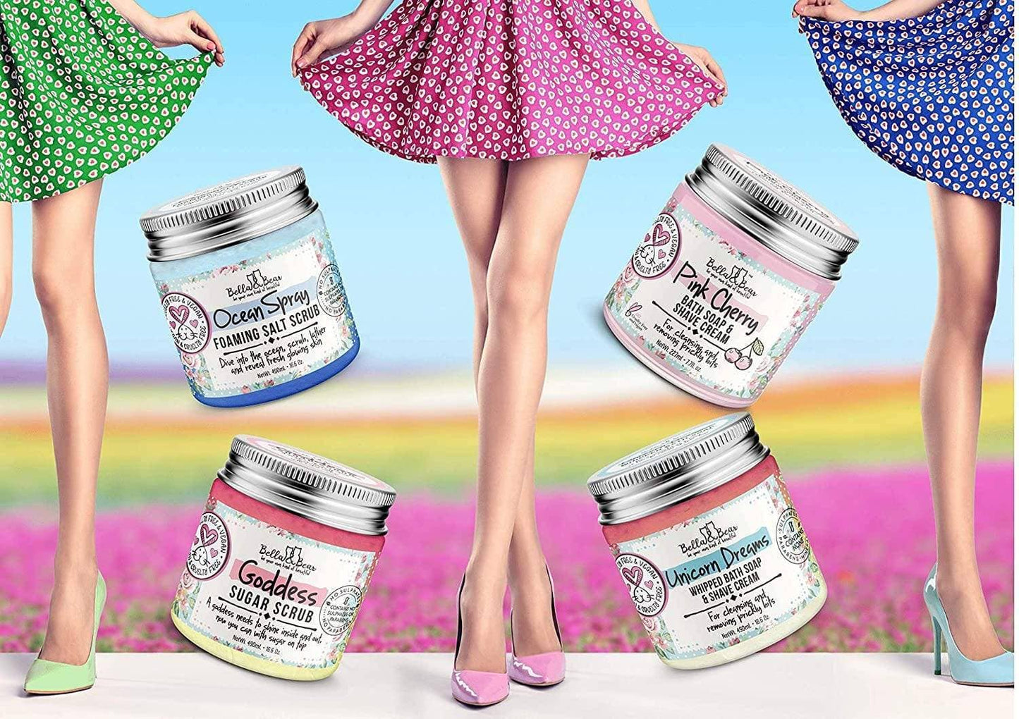 Bella & Bear - Love Flutter Whipped Body Butter | Body Lotion | Women, Teen
