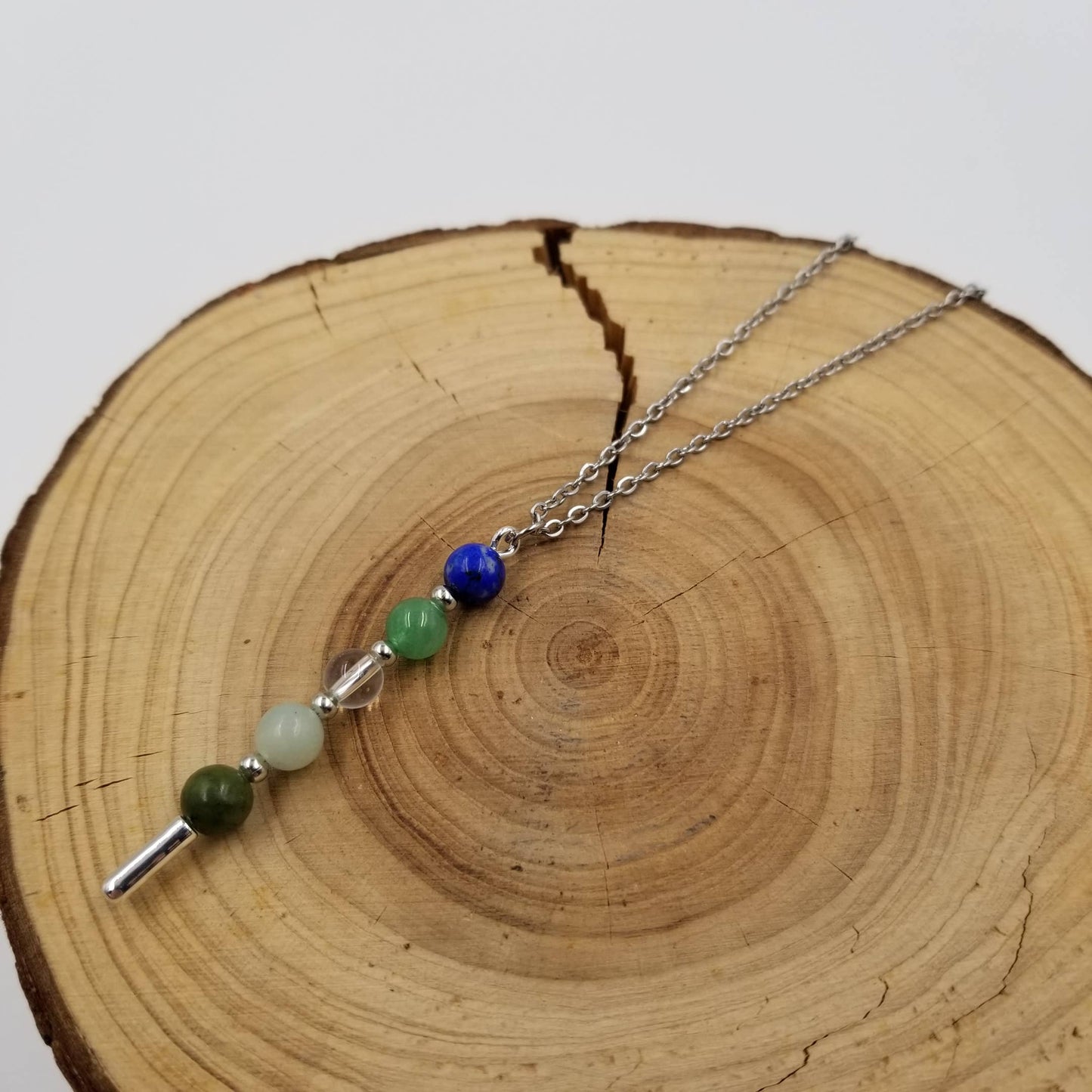 CHAKRA JEWELRY - Handmade Natural Stone Chakra Constellation Necklace