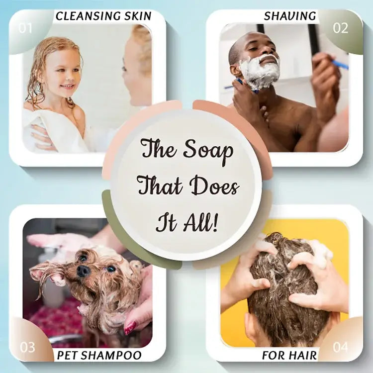 Amish Farms Soap - Amish Farms Soap 5-Bar Bag - Random Color Bars + Fragrance