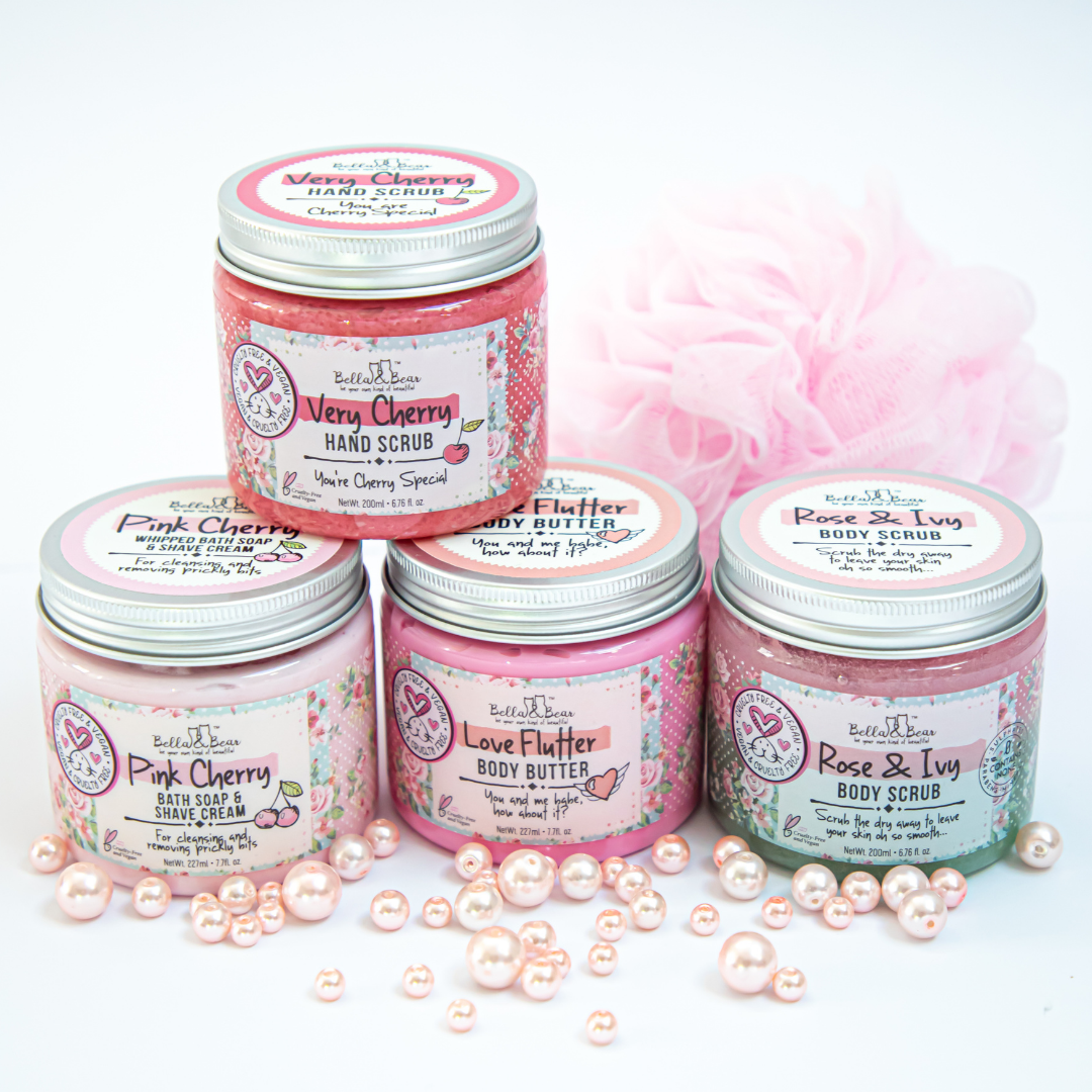 Bella & Bear - Love Flutter Whipped Body Butter | Body Lotion | Women, Teen