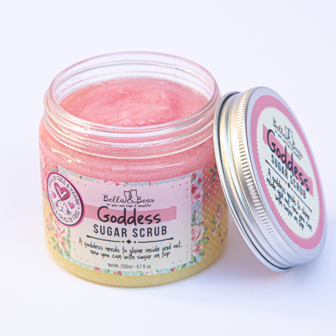 Bella & Bear - Goddess Sugar Scrub | Body Scrub | Body Wash | Exfoliator