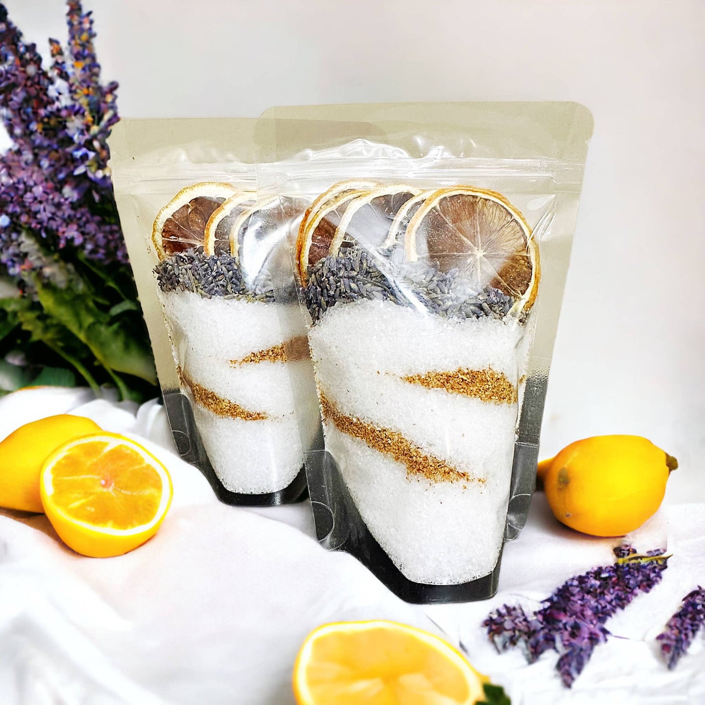 LVNDR Pure Essentials - Luxury Herbal Bath Salts - Smaller Pouch