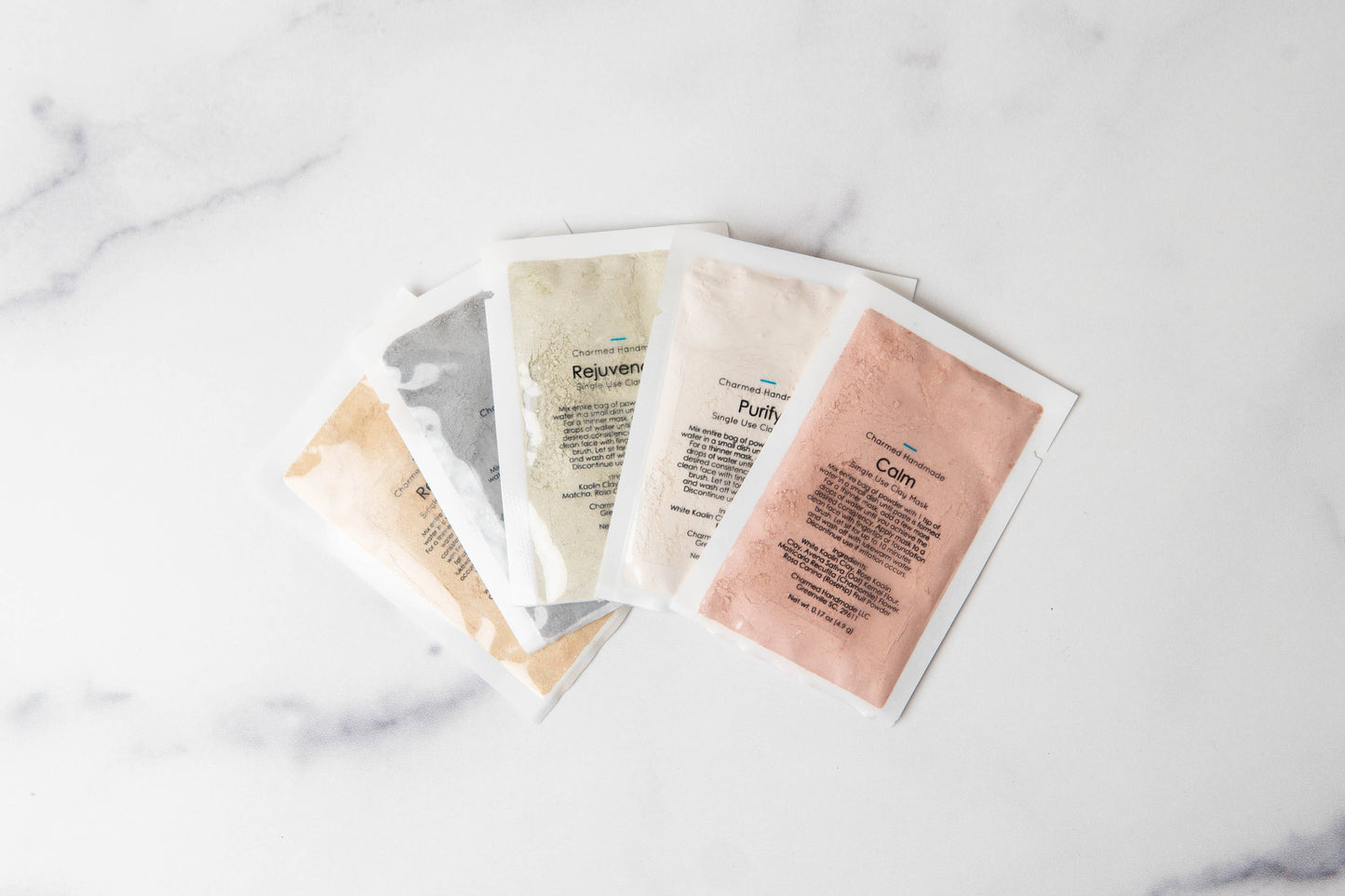 Charmed Handmade - Single Use Clay Face Mask