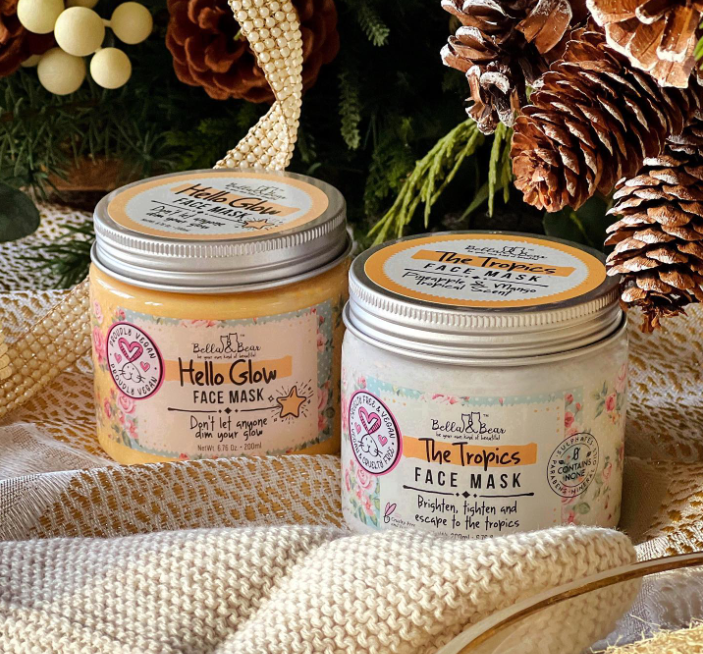 Bella & Bear - Hello Glow Face Mask | Skin Care | Facial Mask for Women