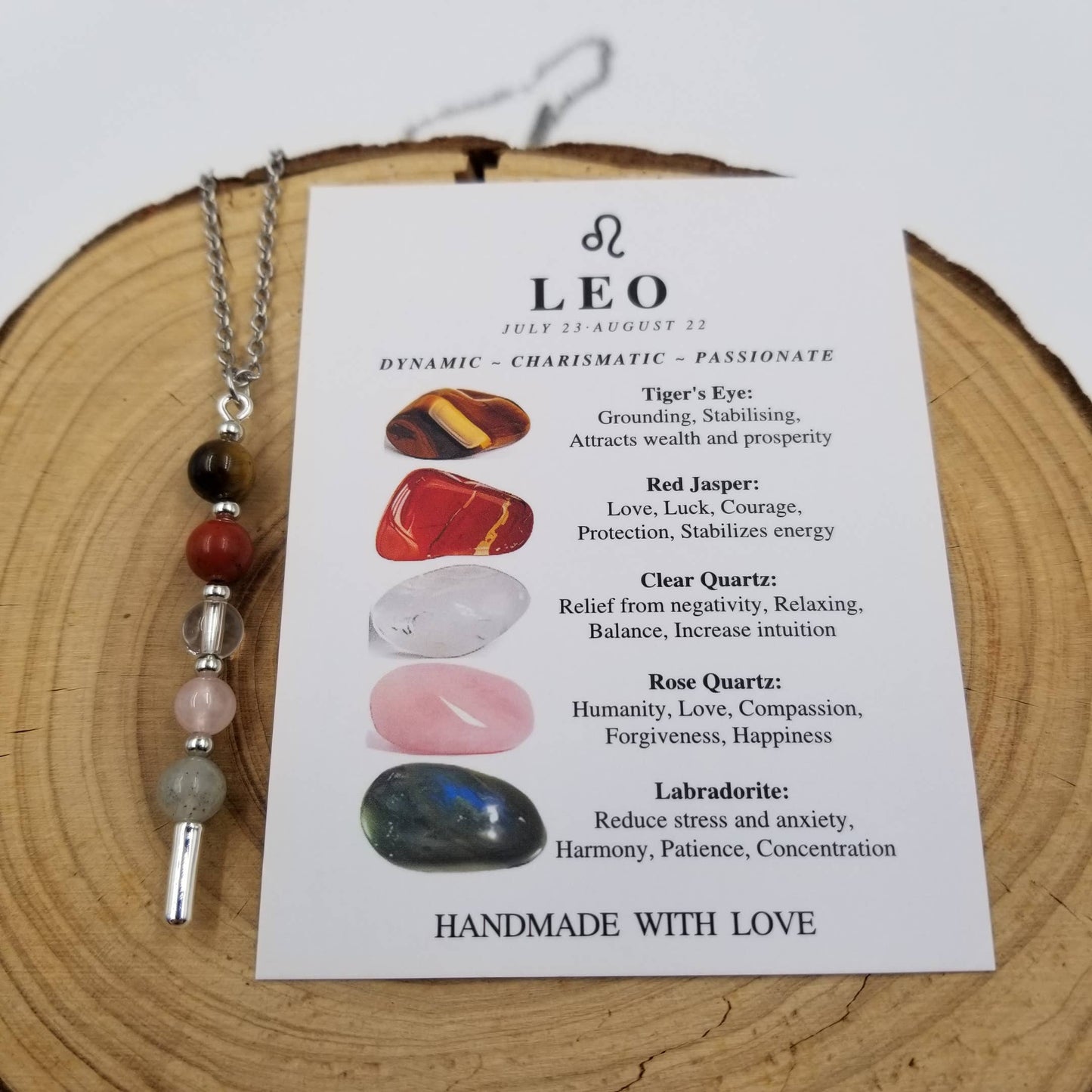 CHAKRA JEWELRY - Handmade Natural Stone Chakra Constellation Necklace