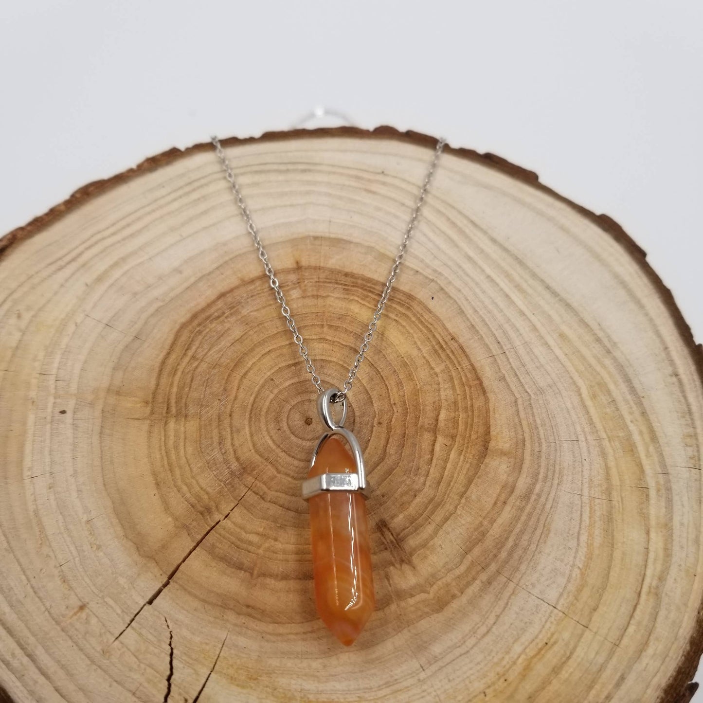 CHAKRA JEWELRY - Natural Healing Stone Pendant Necklace