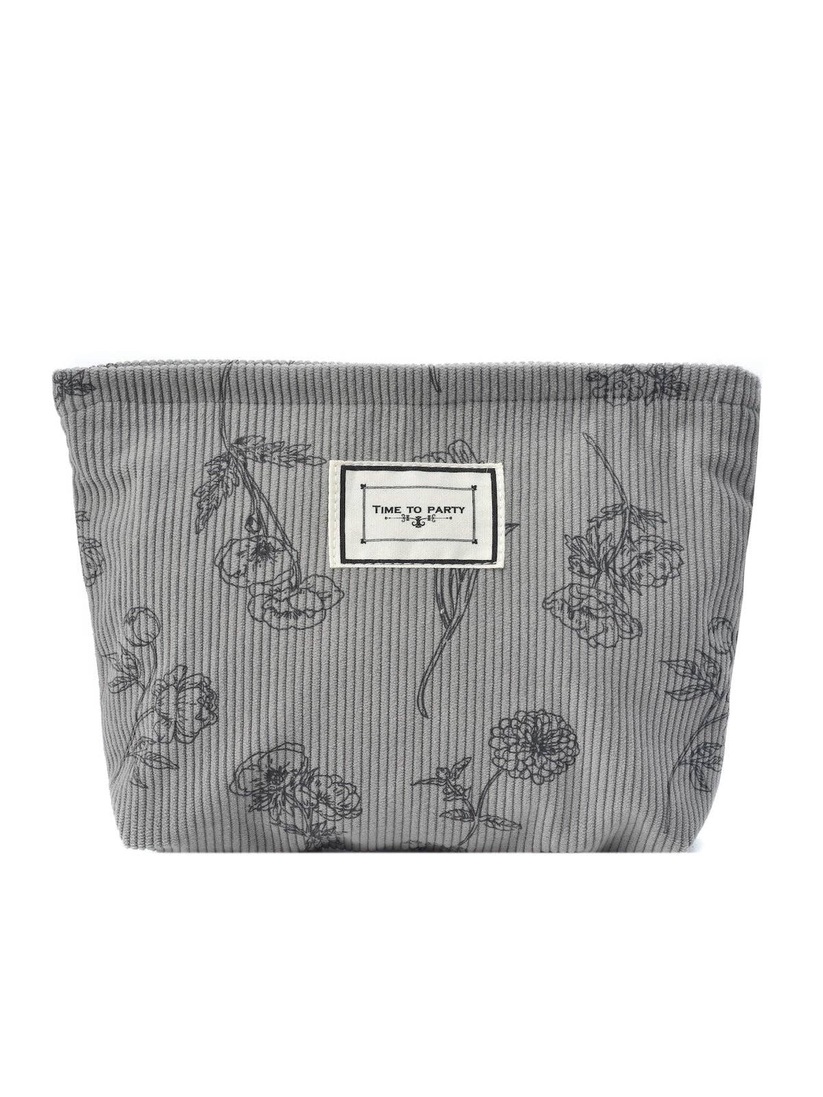 Funkyrel® Atzbranding Limited - Cosbai - Floral Corduroy Portable Storage Bag