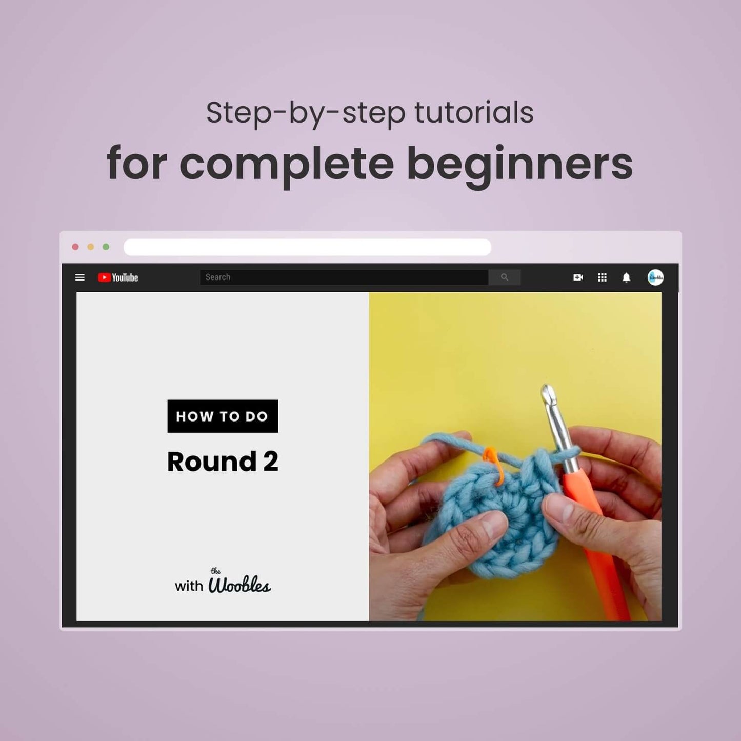 The Woobles - Pierre the Penguin Beginner Crochet Kit