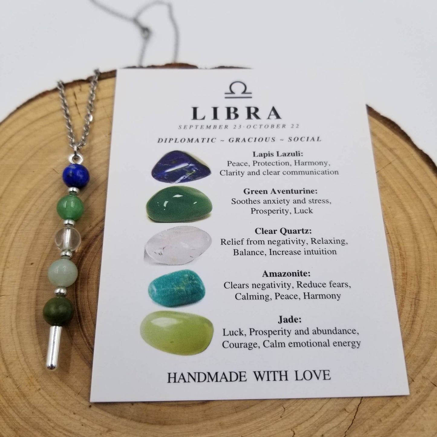 CHAKRA JEWELRY - Handmade Natural Stone Chakra Constellation Necklace